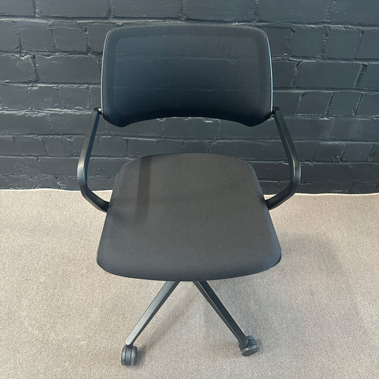 Steelcase QiVi Bürostuhl Schwarz gebraucht - Ansicht 2