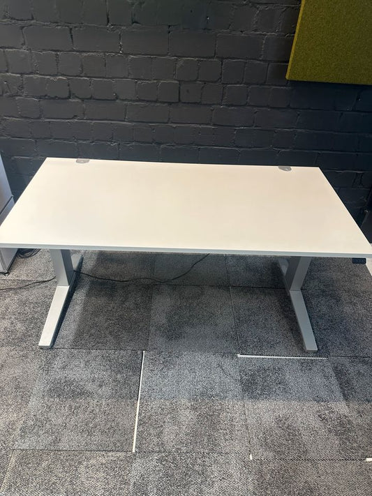 Elektrisch höhenverstellbarer Schreibtisch, 160×80 cm