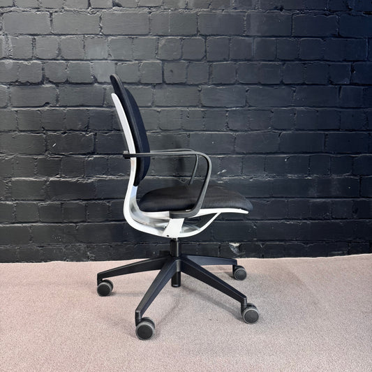 Klöber Bürostuhl, Schwarz, 65 × 65 × 98 cm