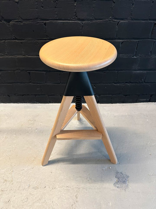 Barhocker höhenverstellbar Holz/Metall