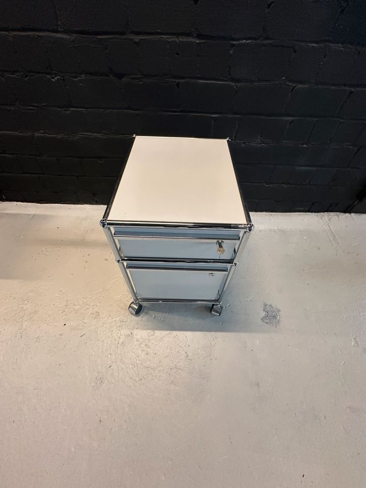 Rollcontainer Lichtgrau, 2 Schubladen