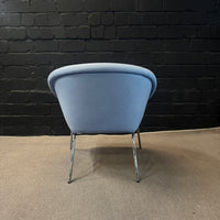 Walter Knoll FK 86 Lounge Sessel (Hellblau / Chrom)