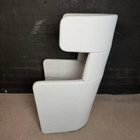 Bene Parcs Wing Chair – Akustik-Ohrensessel in Wolkengrau