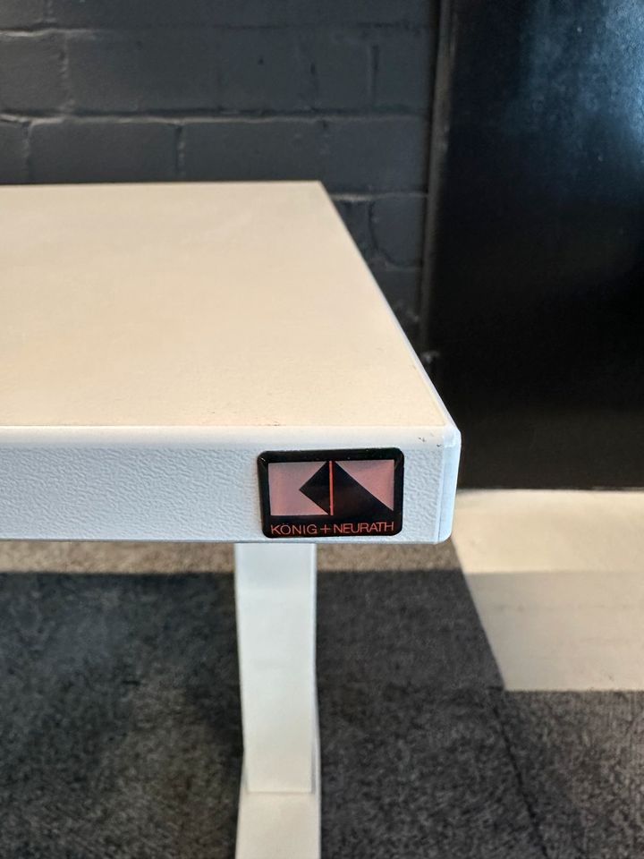TALO.S E-Schreibtisch, 180×80 cm, Weiß