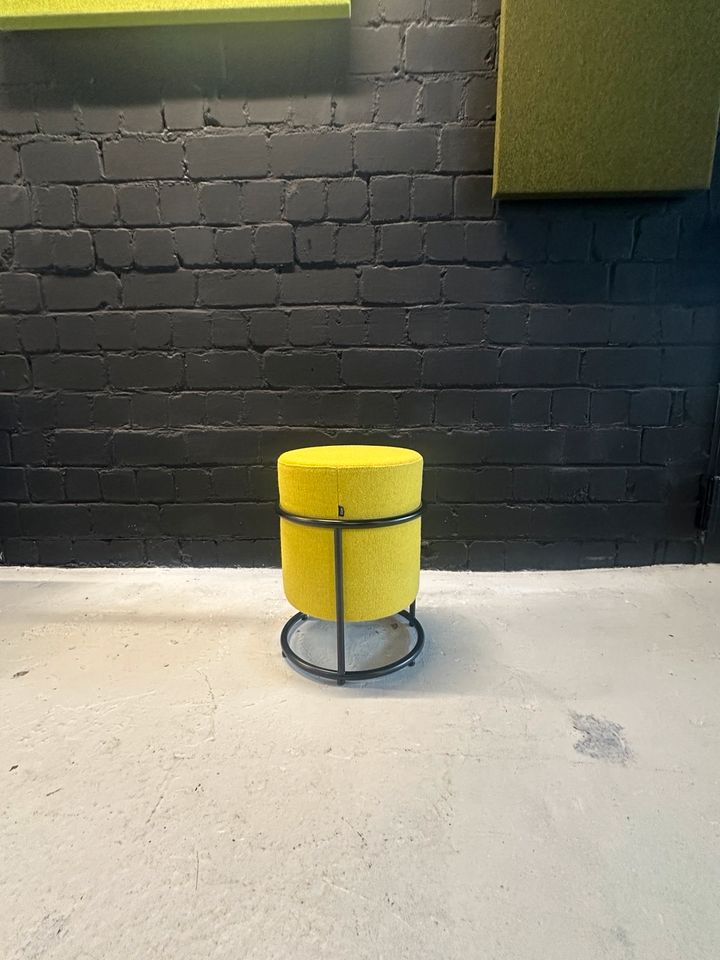 Drop Hocker Dunkelgrau