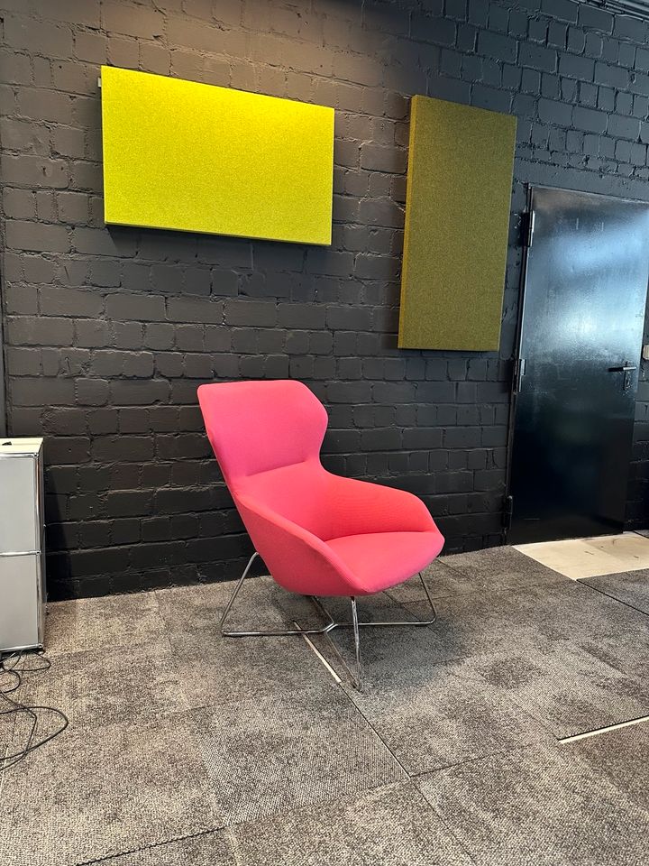 Ray Lounge Sessel Pink