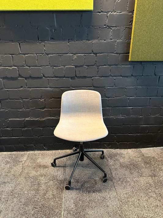 Bürostuhl Grau höhenverstellbar
