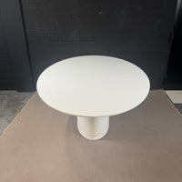 Arco Konferenztisch oval – 210 × 128 cm – Weiß – Design Besprechungstisch