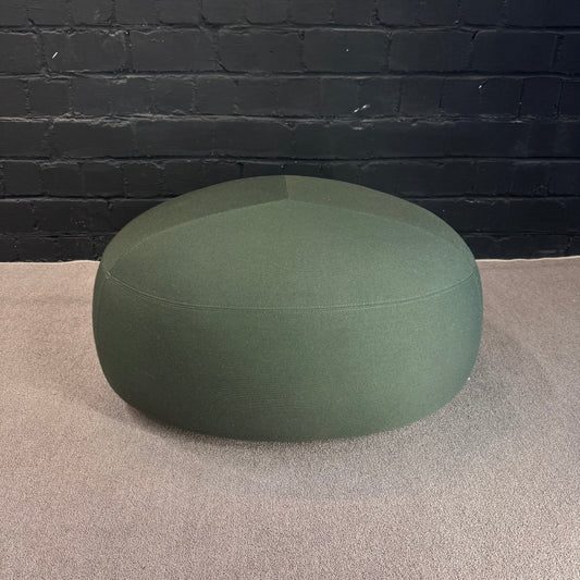 La Palma Sitzhocker, Dunkelgrün/Moosgrün, 60 × 60 × 45 cm
