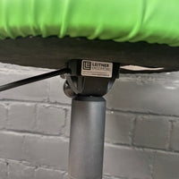 Leitner Ergomöbel Twist Ergonomischer Arbeitshocker grün/grau/schwarz