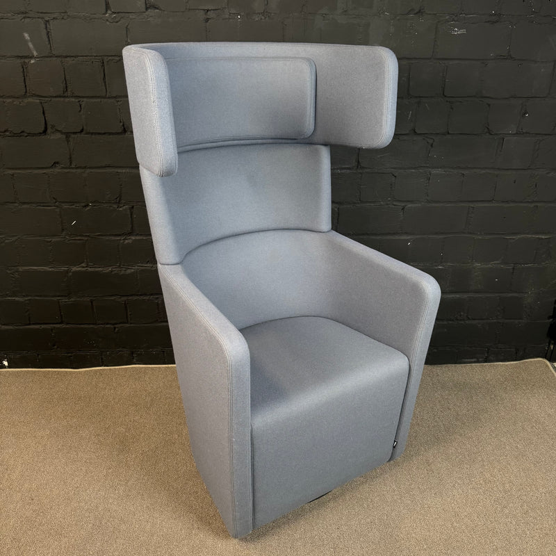 Bene Parcs Wing Chair – Akustik-Ohrensessel in Grau