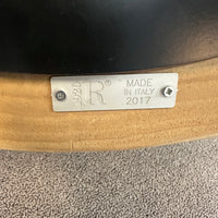 Designer-Hocker / Beistelltisch aus massivem Baumstamm - Made in Italy