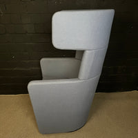 Bene Parcs Wing Chair – Akustik-Ohrensessel in Grau