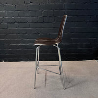 Metalmobil Barhocker, Schwarz/Anthrazit, 48 × 52 × 100 cm