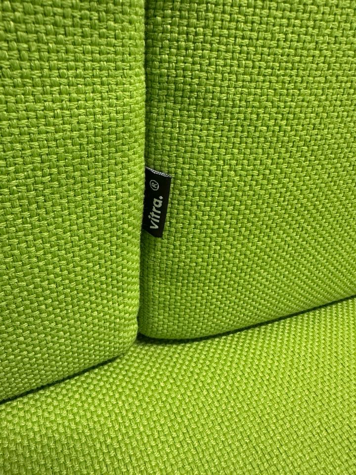 Vitra Alcove Highback Sofa 2-Sitzer Grün