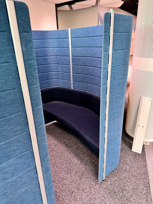 Workbay Sitzbank Kristallblau