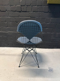 Wire Chair DKR-2 Dunkelblau