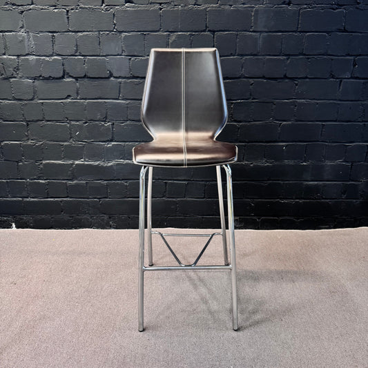 Metalmobil Barhocker, Schwarz/Anthrazit, 48 × 52 × 100 cm