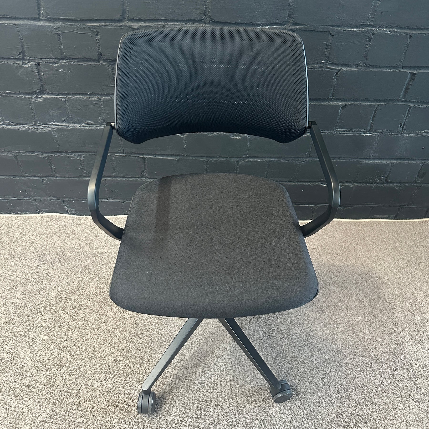 Steelcase QiVi Bürostuhl Schwarz gebraucht - Ansicht 2