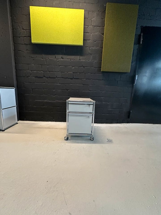 Rollcontainer Lichtgrau, 2 Schubladen