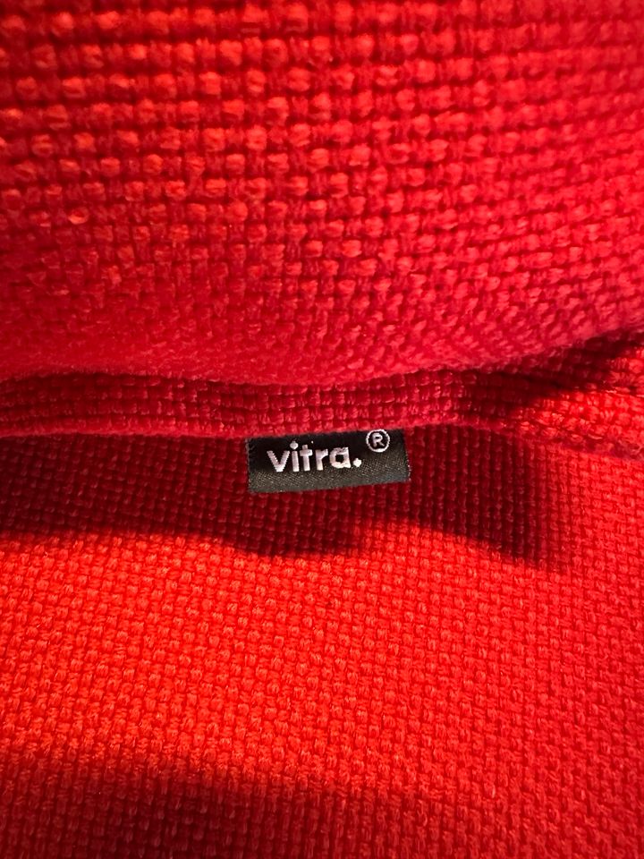 Vitra Alcove Highback 2-Sitzer Sofa rot