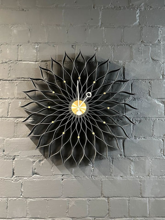 Sunflower Clock Wanduhr