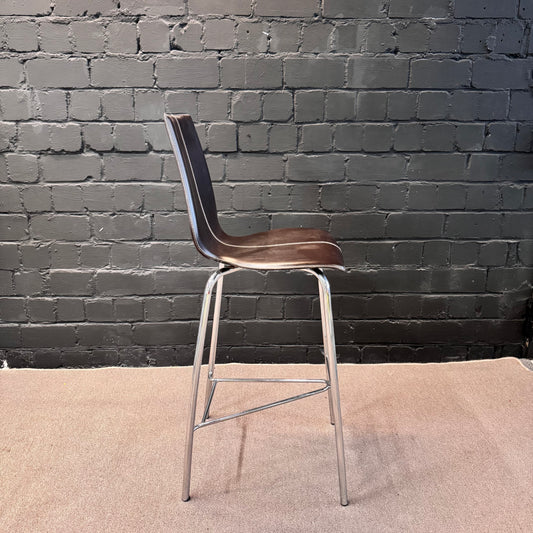 Metalmobil Barhocker, Schwarz/Anthrazit, 48 × 52 × 100 cm