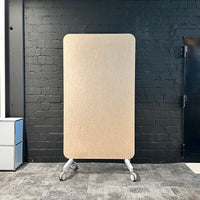 Mobiles Whiteboard & Pinnwand Glas/Filz