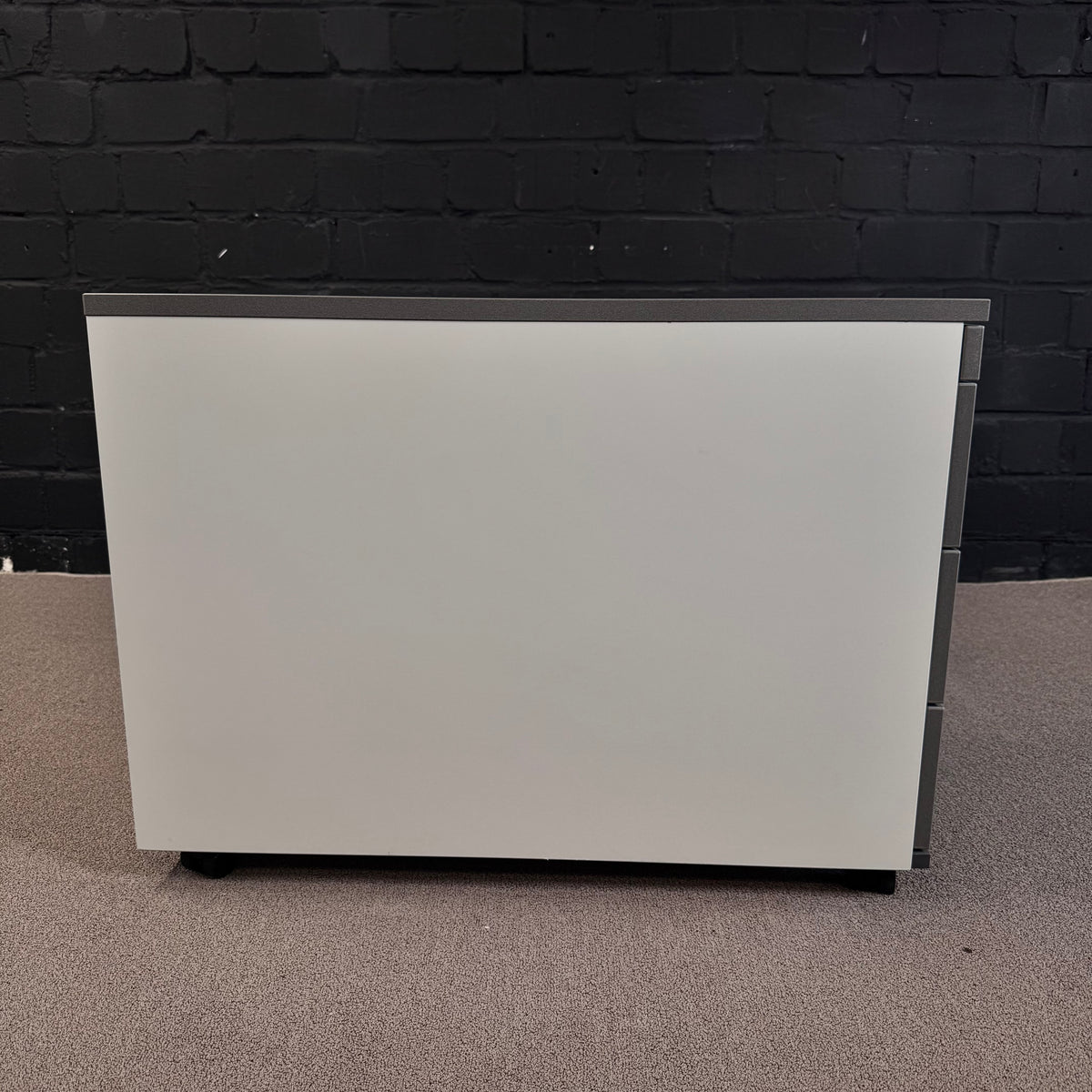 Assmann Rollcontainer – Abschließbarer Büro-Container in Grau