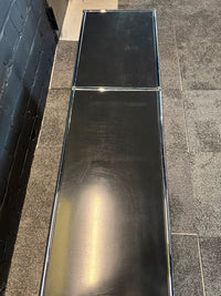 Sideboard Schwarz, 127×59 cm