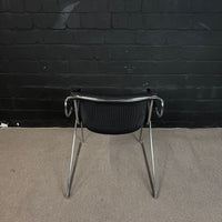 Castelli Penelope Chair – Drahtnetz-Besucherstuhl von Charles Pollock