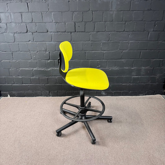 Vitra Rookie High Bürostuhl gelb/pastellgrün