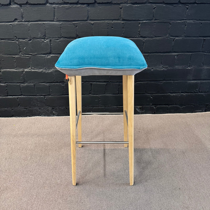 Mobitec Barhocker, Dunkelgrau/Melange, 46 × 50 × 95 cm