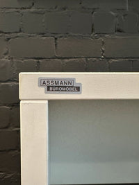 Sideboard Querrollladen Weiß, 120×112 cm, 3 OH