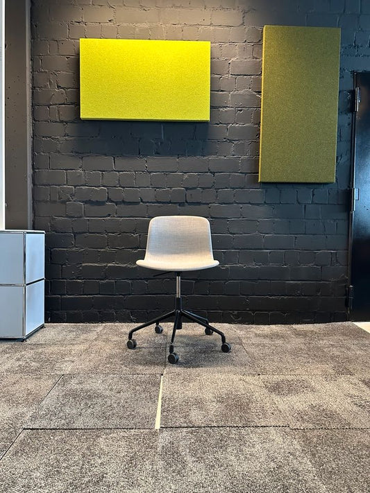 Bürostuhl Grau höhenverstellbar