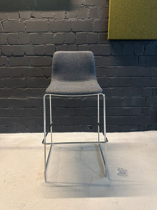 Barhocker Grau