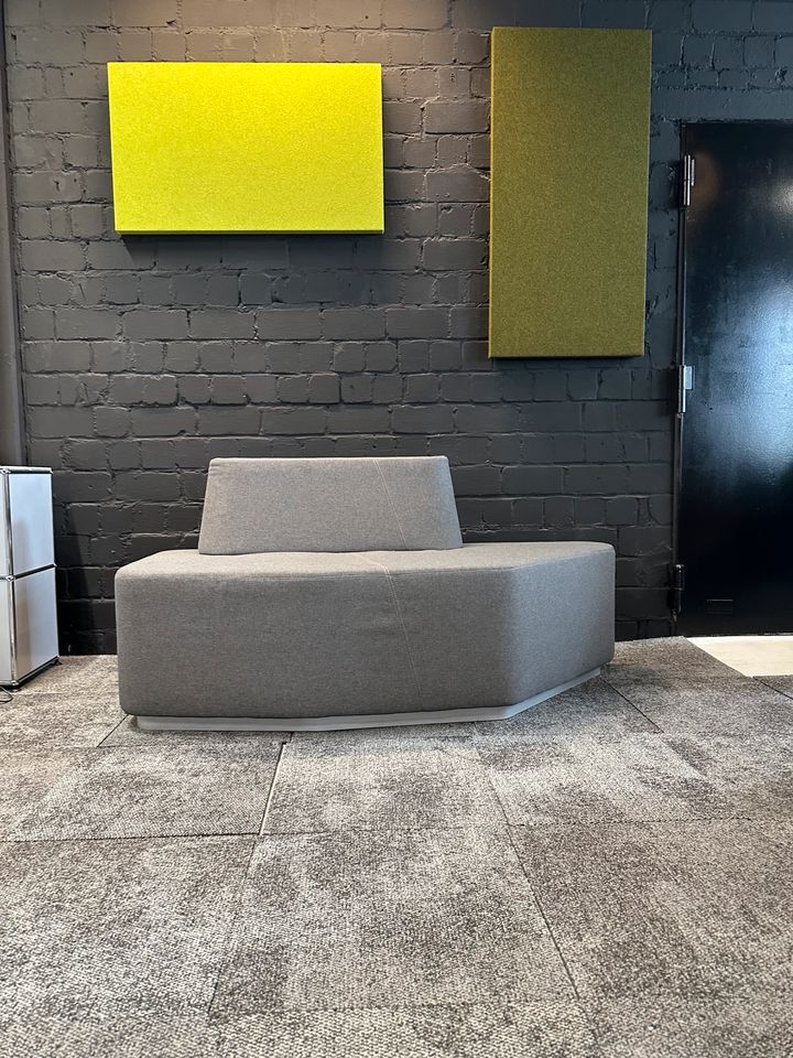 Loungebank Organic Office Grau