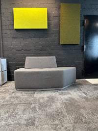 Loungebank Organic Office Grau