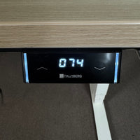 Palmberg Solitär Schreibtisch – Elektrisch höhenverstellbarer Steh-Sitz-Tisch