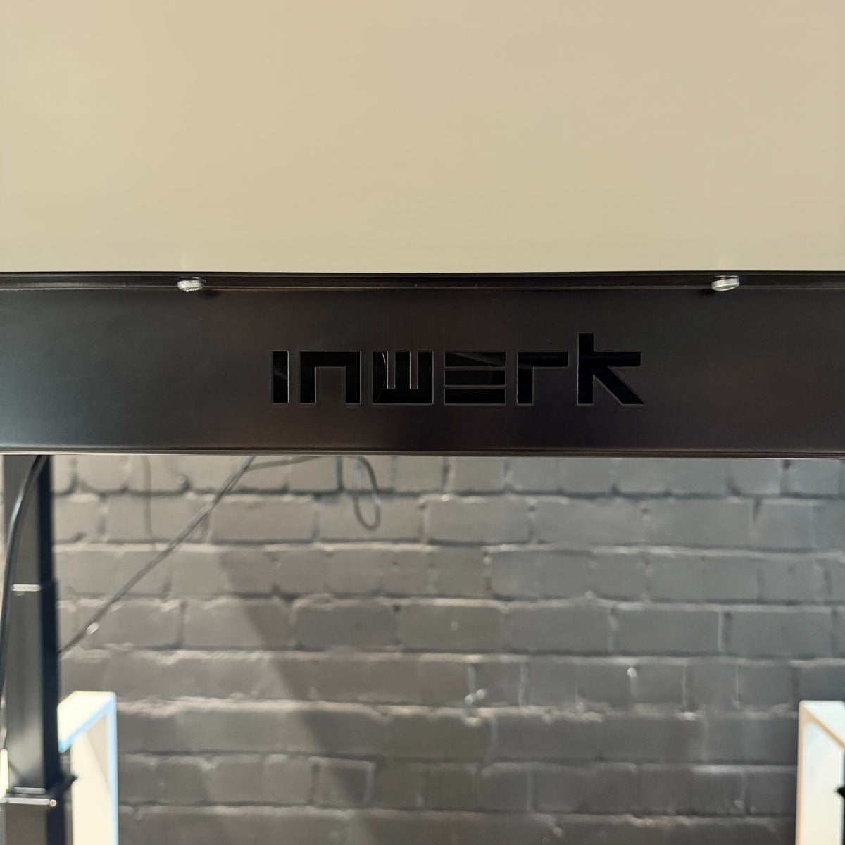 Inwerk Masterlift Team Doppelarbeitsplatz (Höhenverstellbar, Weiß / Schwarz)
