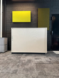 Rolladenschrank Weiß, 160×120 cm, 3 OH
