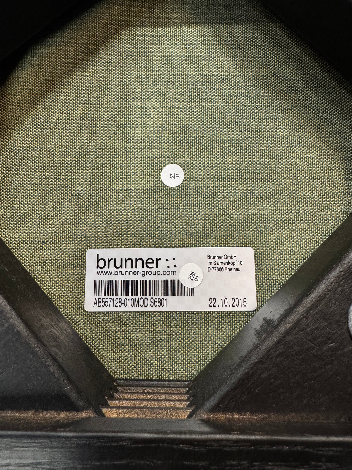 Brunner Barhocker dunkelgrün