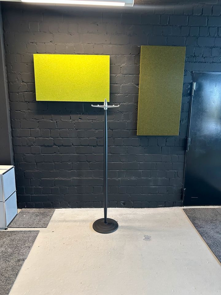 Standgarderobe Schwarz, 170 cm, 1990er