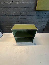 Sideboard Olivgrün, 2 offene Fächer
