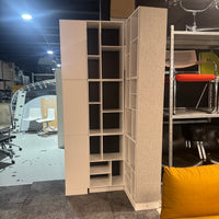 Modulares Design-Regalsystem Weiß – 15 Elemente – Flexibel kombinierbar – Raumteiler & Büroregal