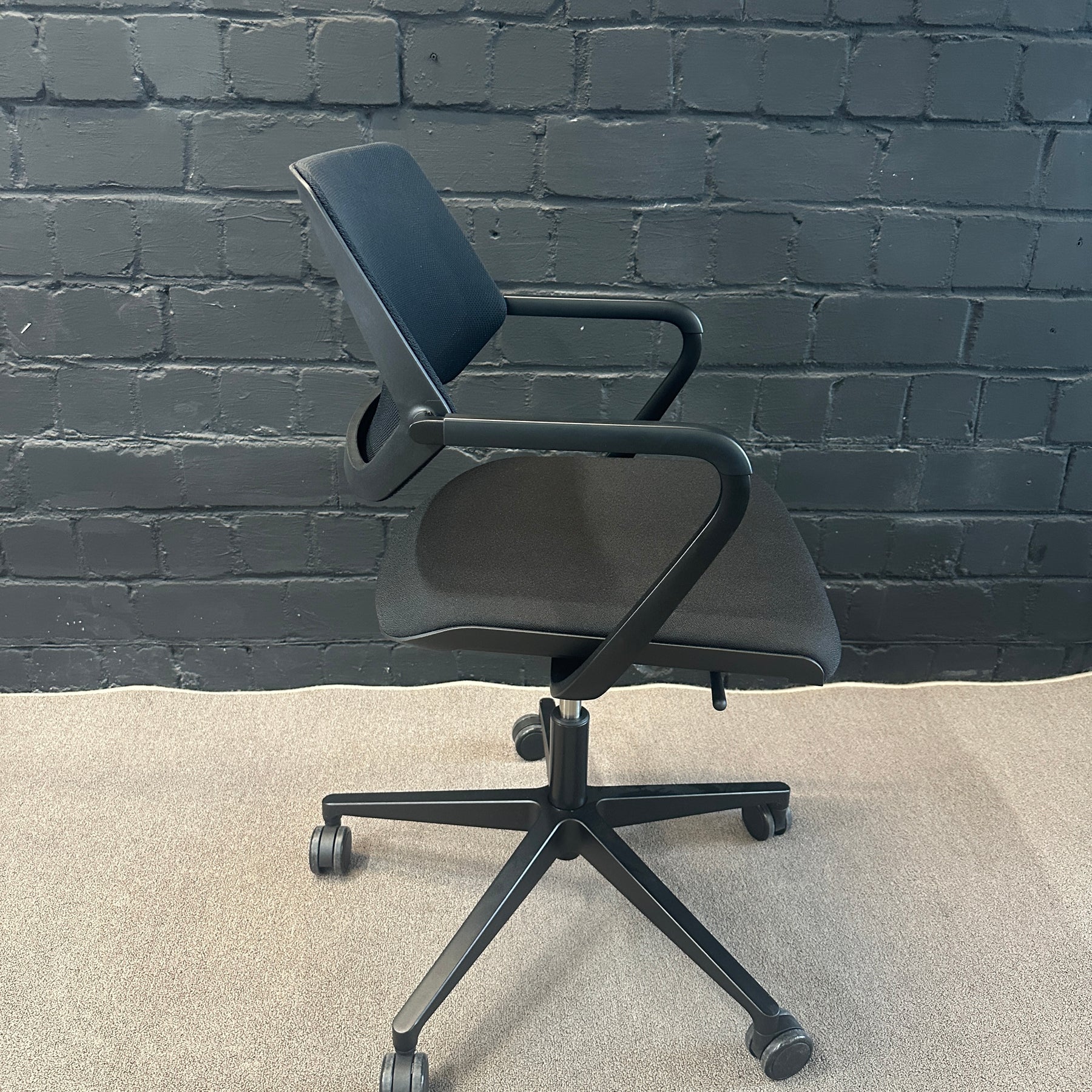 Steelcase QiVi Bürostuhl Schwarz gebraucht - Ansicht 3