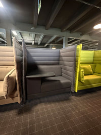 Vitra Alcove Highback Work Sofa Anthrazit