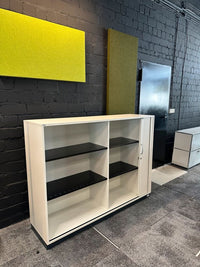 Rolladenschrank Weiß, 160×120 cm, 3 OH