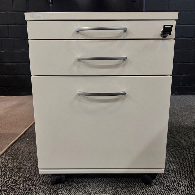 Assmann Rollcontainer (3 Schubladen & Materialauszug)