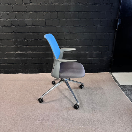 Profim Bürostuhl, Hellblau, 62 × 62 × 82 cm